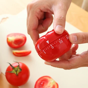 Pomidorų Kepti Laikmatis Virtuvės Valgių Mielas Priminimas, Kepimo Žadintuvas Kūrybinės Virtuvės Įrankiai Mechaninis Laikmatis Atgalinės Atskaitos Laikmatis Naujas